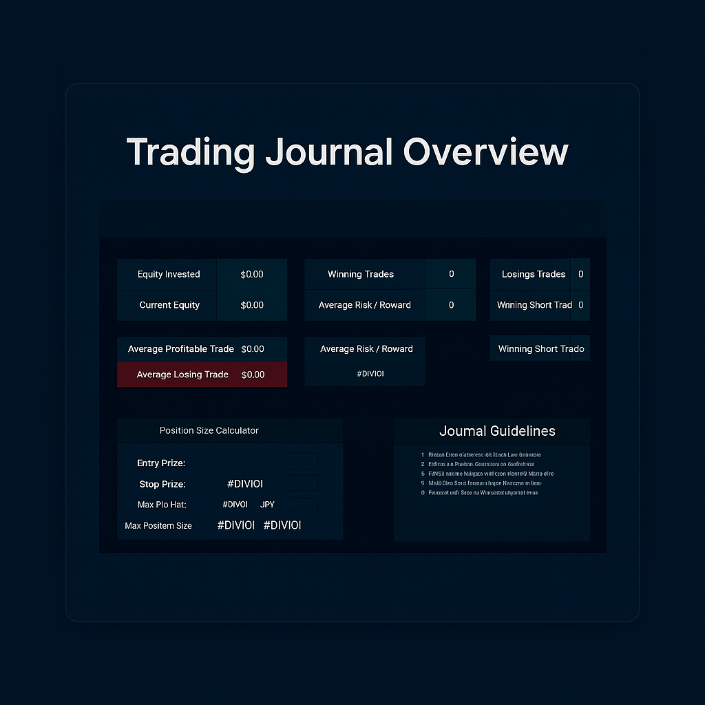 Trading Journal Screenshot
